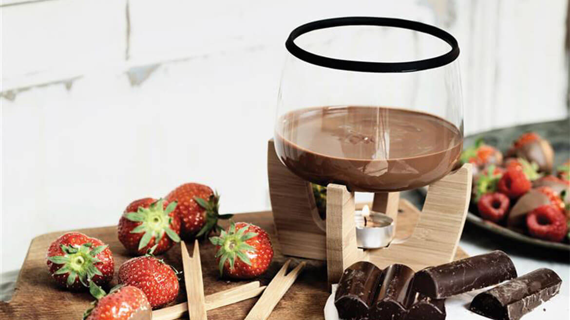 Schokoladenfondue Set »Fun-Due« - Werbemittel Siebenschuh